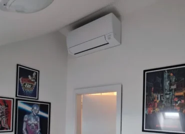 Montáž klimatizace v bytě v centru Prahy