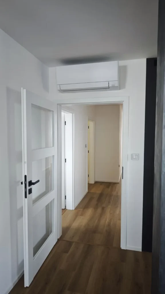 Montáž klimatizace na RD ve Vraclavi