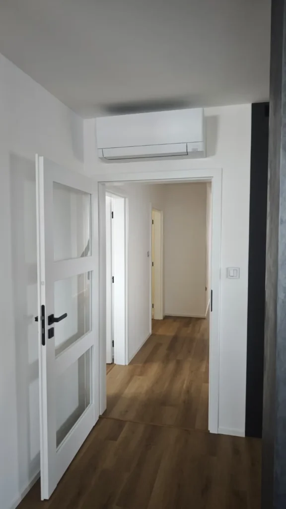 Montáž klimatizace na RD ve Vraclavi
