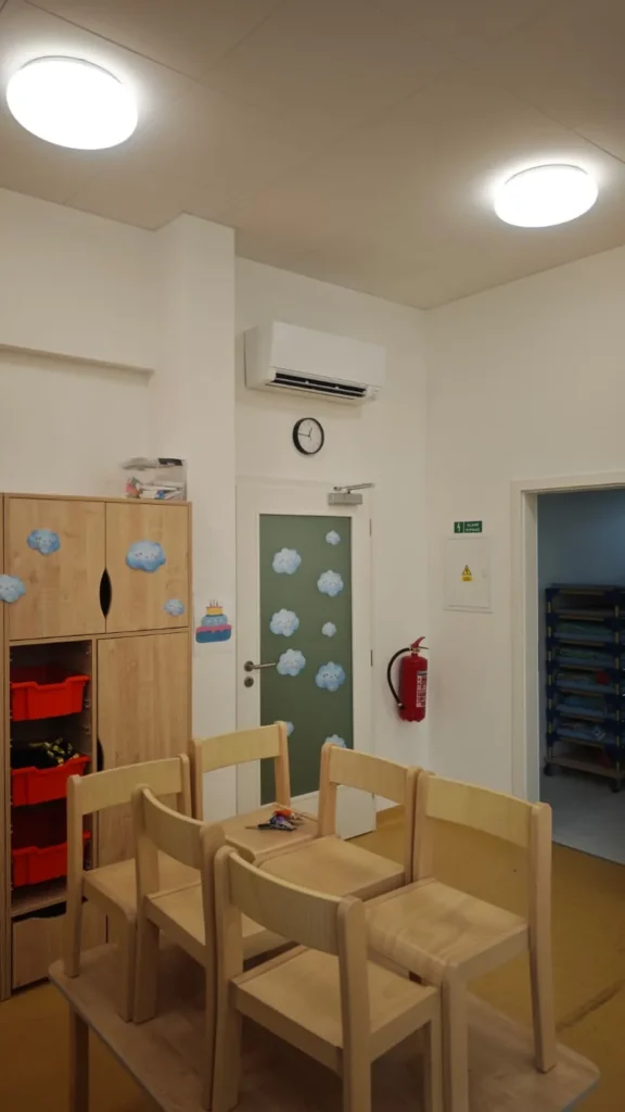 Nová klimatizace v Mateřské škole v Luži