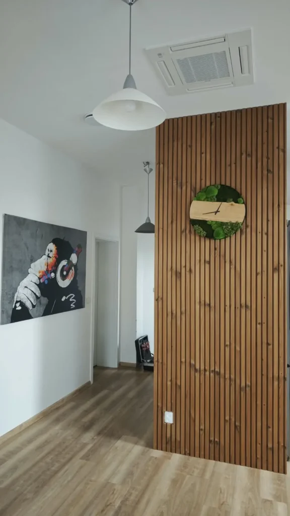 Montáž multisplitového systému Mitsubishi Electric v RD ve Vlčnově