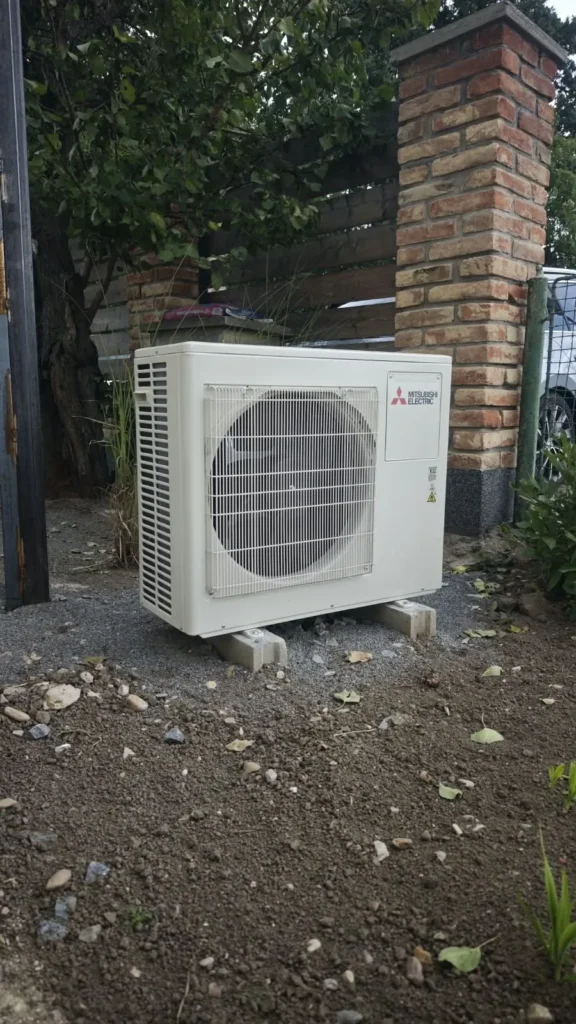 Montáž multisplitového systému Mitsubishi Electric v RD ve Vlčnově