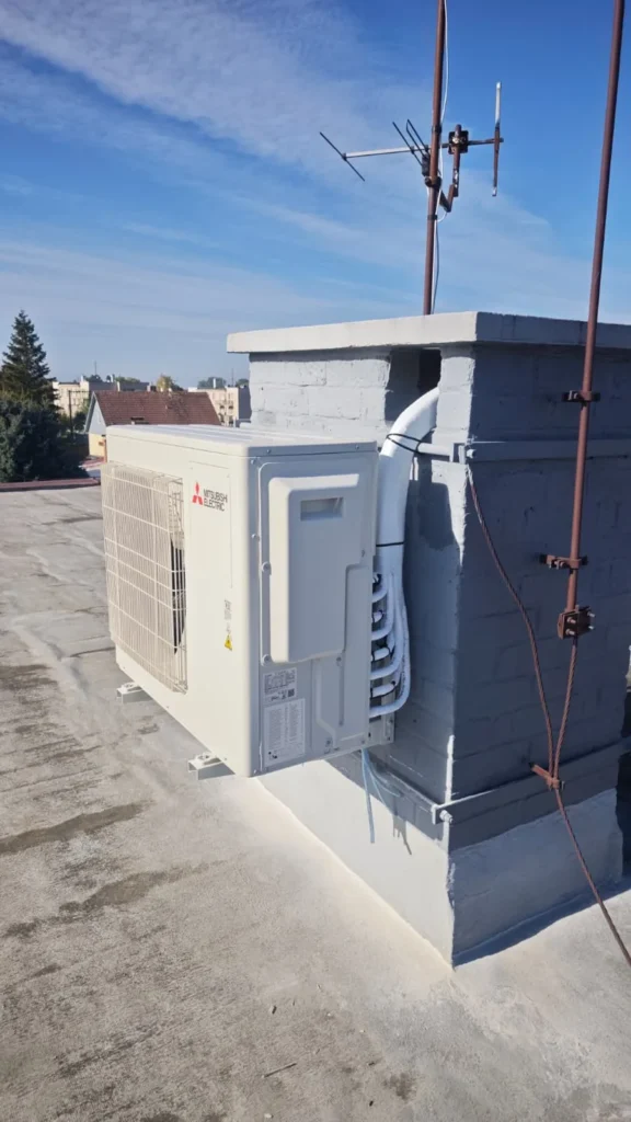 Moravany – instalace klimatizace ve starším rodinném domě