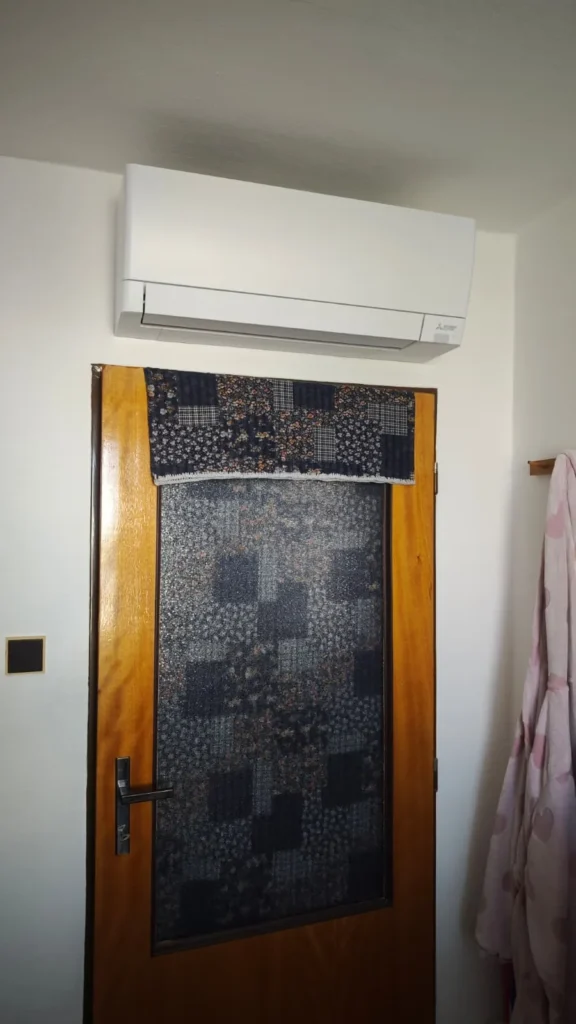 Moravany – instalace klimatizace ve starším rodinném domě
