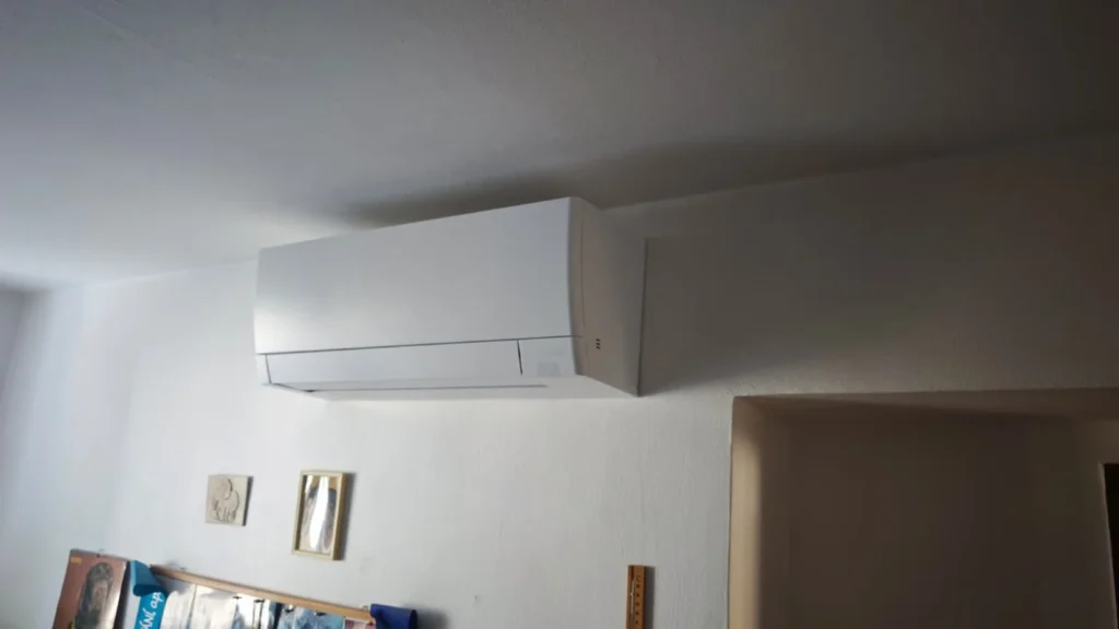 Moravany – instalace klimatizace ve starším rodinném domě