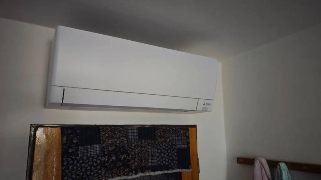Moravany – instalace klimatizace ve starším rodinném domě